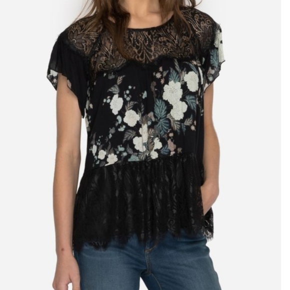 Johnny was HANA TIERED TOP - Picture 1 of 6